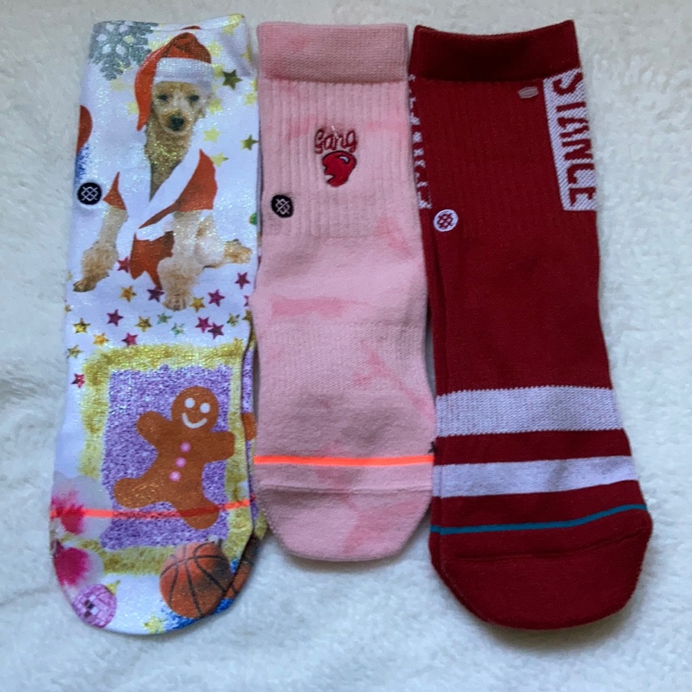 (3) Stance Socks for Girls